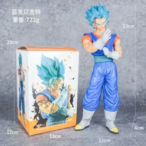Dragon Ball blue-haired Vegetto figure