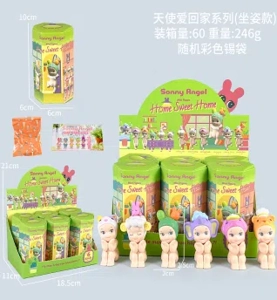 Lying Angel Sitting Pose Homecoming Love Series Figurines 6 Types