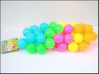 Net bag 50 pieces 6.5CM amusement ball