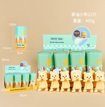 12 figures of the angel butter bear series