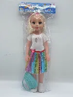 18-inch hollow fat child with IC card head PVC bag with handbag