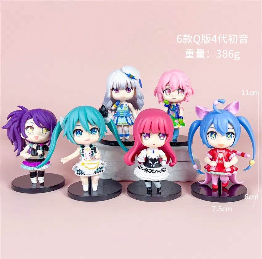Hatsune Miku Figurine Q-Version 4th Generation Hatsune Miku 6 Styles