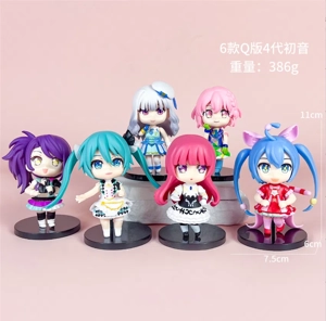 Hatsune Miku Figurine Q-Version 4th Generation Hatsune Miku 6 Styles