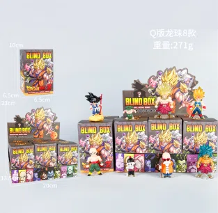 Dragon Ball Figures Q Version Dragon Ball 8-Piece Set New Model