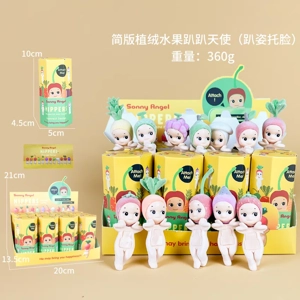 Party Angel Simplified Fruit Face Support Series 12 Figures [Flocked Edition]