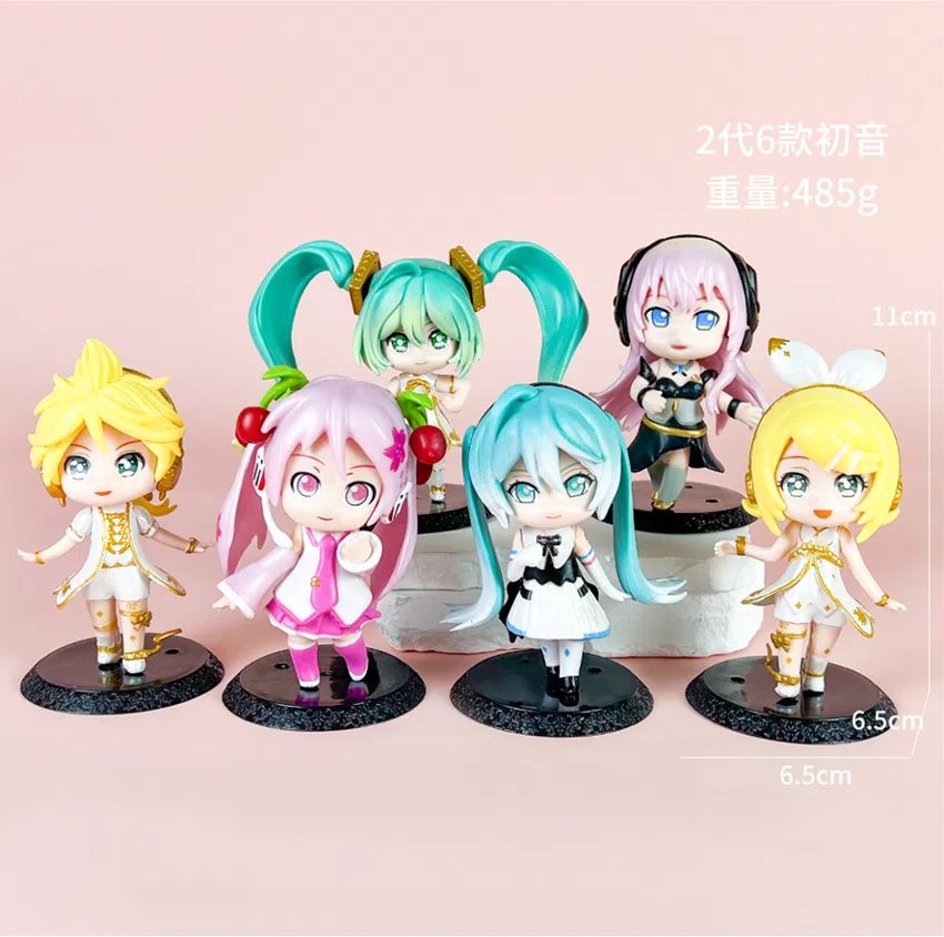 Hatsune Miku Figurine Q-version 2nd Generation Hatsune 6 Versions