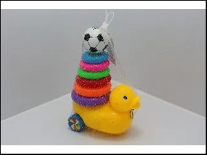 Soccer Head Duck Cart Hoop