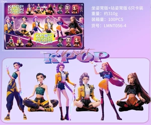 Demon Hunting Girl Squad Figure Adult Version Sitting and Standing Carded 6 Types