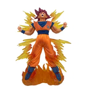Dragon Ball Super Saiyan God Red-Haired Goku figure