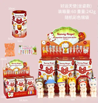 Lying Angel Sitting Pose Lucky Angel Series Figurines 6 Types