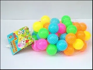 Net Bag 50 Pieces 5CM Playground Ball