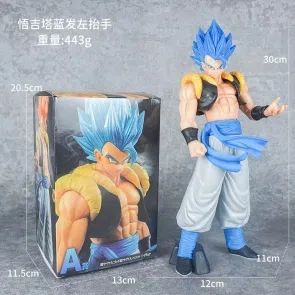 Dragon Ball Vegeta figure (blue hair) left hand raised [ABS leg]