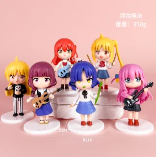 Bocchi the Rock! band figurines chibi 6 types