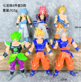 Dragon Ball figure 6-piece set D