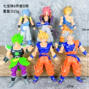 Dragon Ball figure 6-piece set D