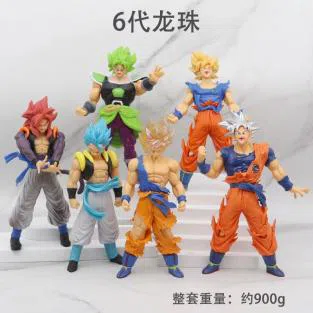 Dragon Ball 6th generation Dragon Ball figure 6-piece set 18CM high