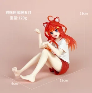 The Quintessential Quintuplets Figure Cat Home Outfit Itsuki