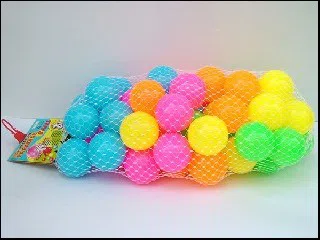 Net bag 50 pieces 7.5CM amusement ball