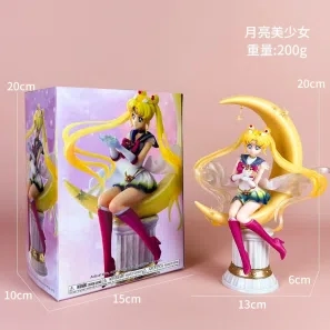 Beautiful Girl Figurine, Moon Beautiful Girl