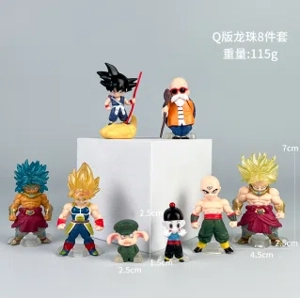 Dragon Ball Figures Q Version 7-Piece Set