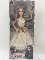 11.5-inch 11-joint fashion wavy curly-haired Barbie doll
