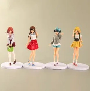 Rent-A-Girlfriend Figures 4-Piece Set
