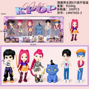 Demon Hunting Girl Squad Figure Boys and Girls Version C Window Box 6 Types