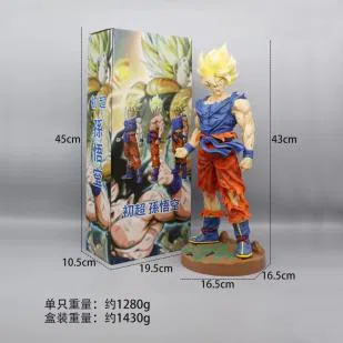 Dragon Ball First Super Saiyan Goku Figurine 43CM (Boxed) A Version