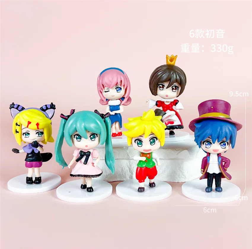 Hatsune Miku Figurine Q-version Virtual Singer Hatsune 6 Versions