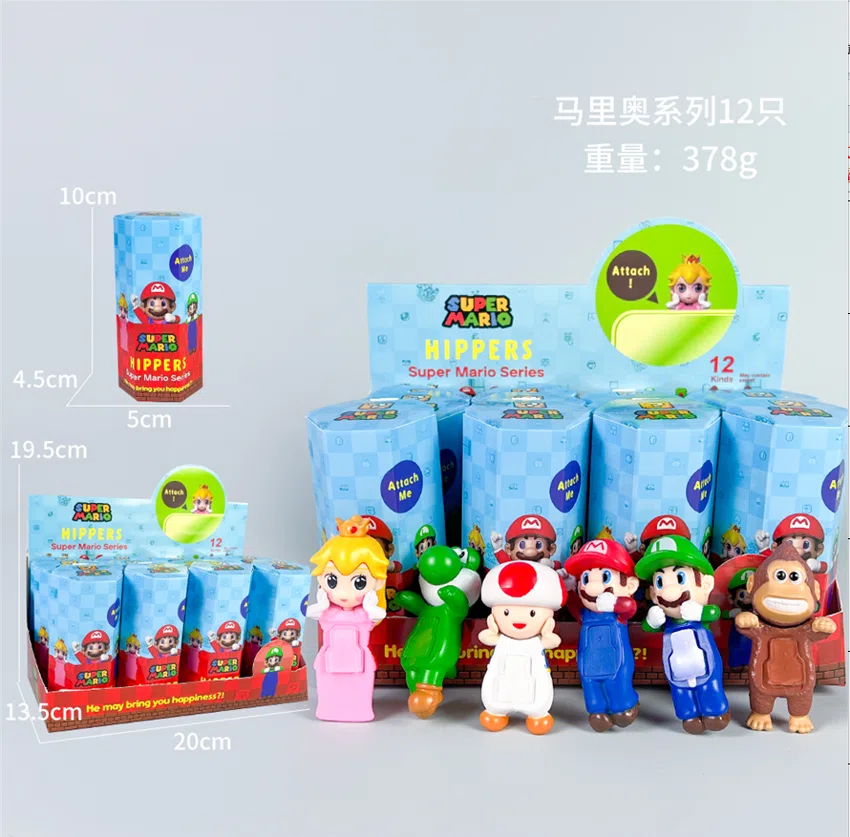 Prone Angel Mario series figurines, 12 types