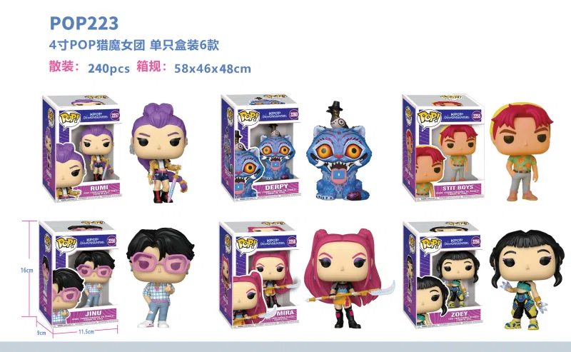 Witch hunt group POP figure