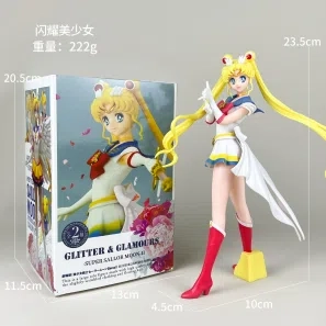 Dazzling Beautiful Girl Moon Bunny Figurine