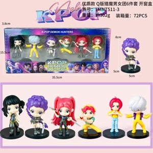 Demon Hunting Girl Squad Figure Chibi Boys and Girls Window Box 6 Types