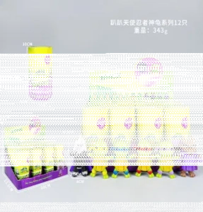 Papi Angel Teenage Mutant Ninja Turtles Figurine Series 12 Pieces