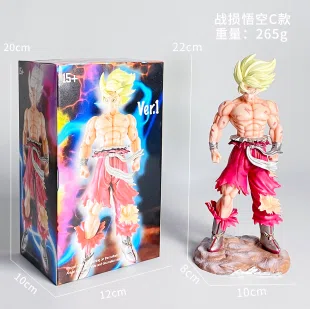 Dragon Ball figure battle damage Wukong C model