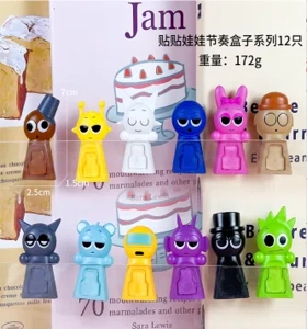 Paw Paw Angel Rhythm Box Series Figurine 12 Pieces