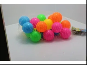 Net bag 6.5CM amusement ball 20 pack