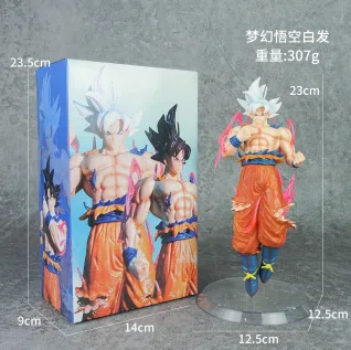 Dragon Ball Fantasy Goku Figure White Hair