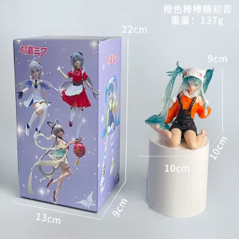 Hatsune Miku Figure Orange Lollipop Hatsune
