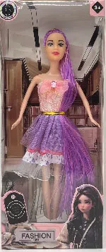 11.5-inch full-bodied thigh long ponytail fashionable Barbie doll 11.5-inch Barbie princess doll Barbie set long-haired princess