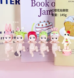 Papang Angel 1st Generation Leg Raise Sakura Series Figurines, 6 types