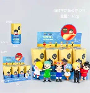 12 pieces of One Piece series figures