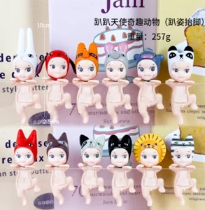 Papo Angel Leg-Raising Lying Curious Series Figures 12 types [Premium Version]