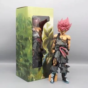 Dragon Ball manga Goku figure red hair