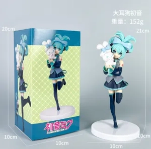 Hatsune Miku Figure Standing Big Ear Dog Hatsune