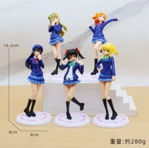 Idol School Figures 5-Piece Set