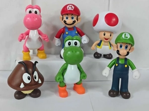Mario figurines Group A, 6 types