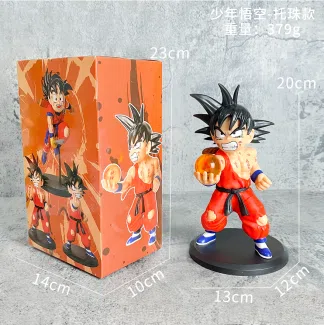 Dragon Ball Figure Young Goku Holding Dragon Ball Version