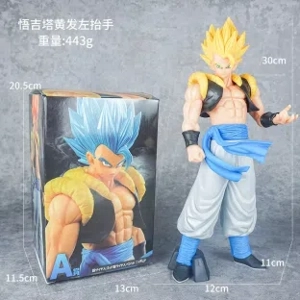 Dragon Ball Vegeta figure (yellow hair) left hand raising [ABS leg]