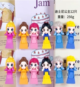 Paw Paw Angel Disney Princess Series Figurine 12 Pieces